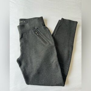 Abercrombie & Fitch Dark Grey Moto Leggings